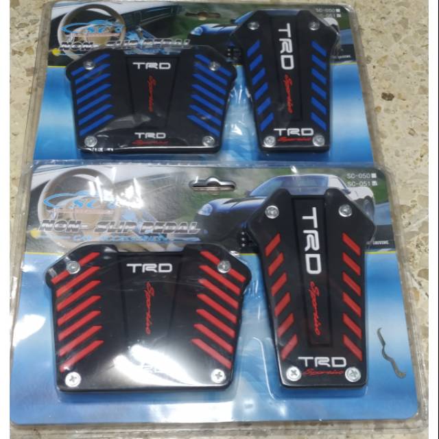 Pedal matic bahan karet TRD