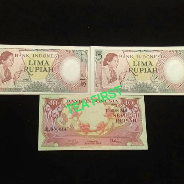 UANG KUNO PAKET MAHAR RP 20 UANG LAMA(TP-04)