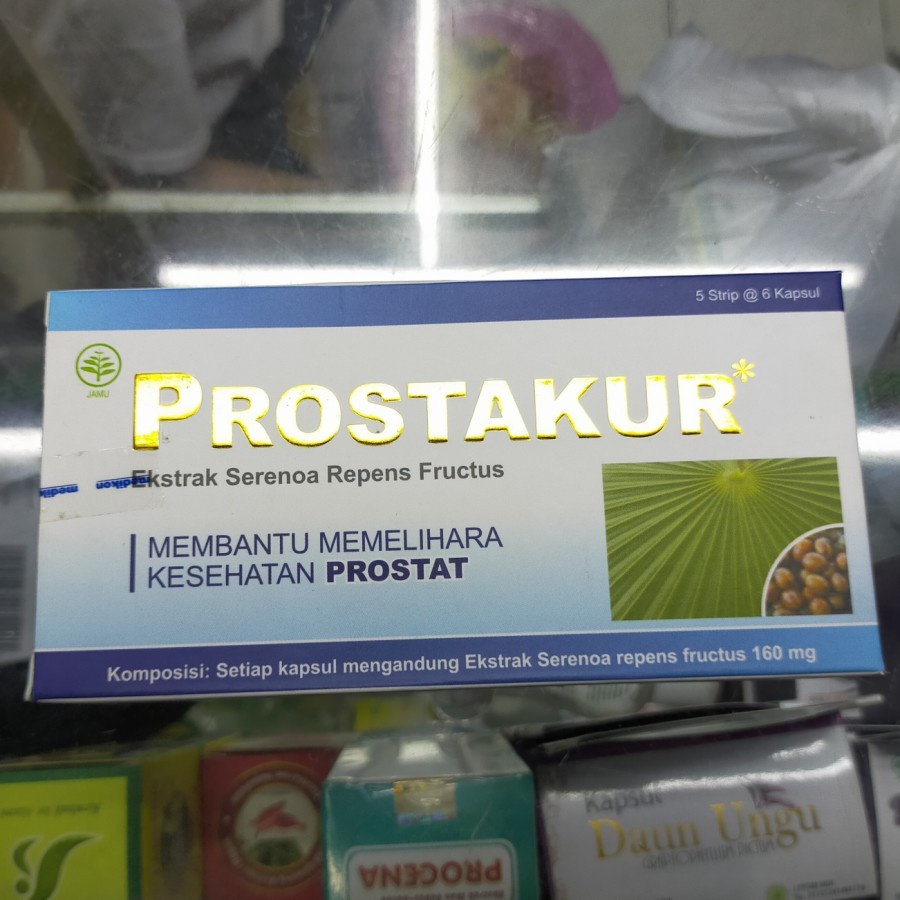 Prostakur per strips Isi 30 se box memelihara prostat PRIA MURAH BERKHASIAT ORIGINAL OBAT