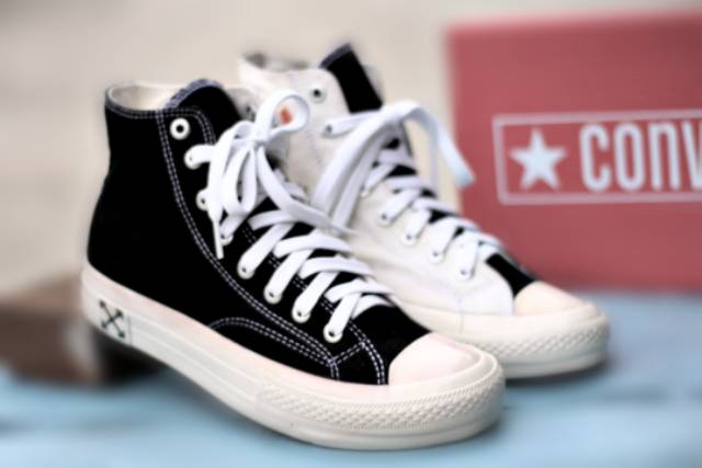 REALPICT 100% CONVERSE ALL STAR 70s X OFF WHITE