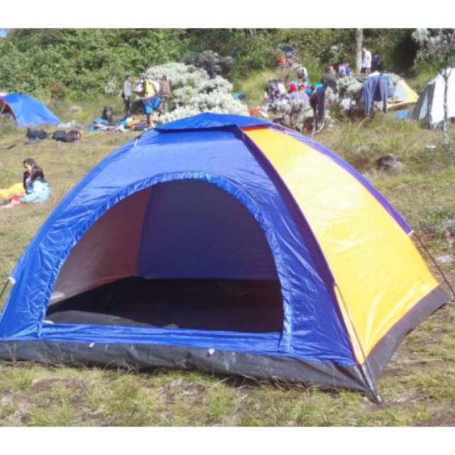 Tenda Dome Camping Kapasitas 4 orang HYU Murah