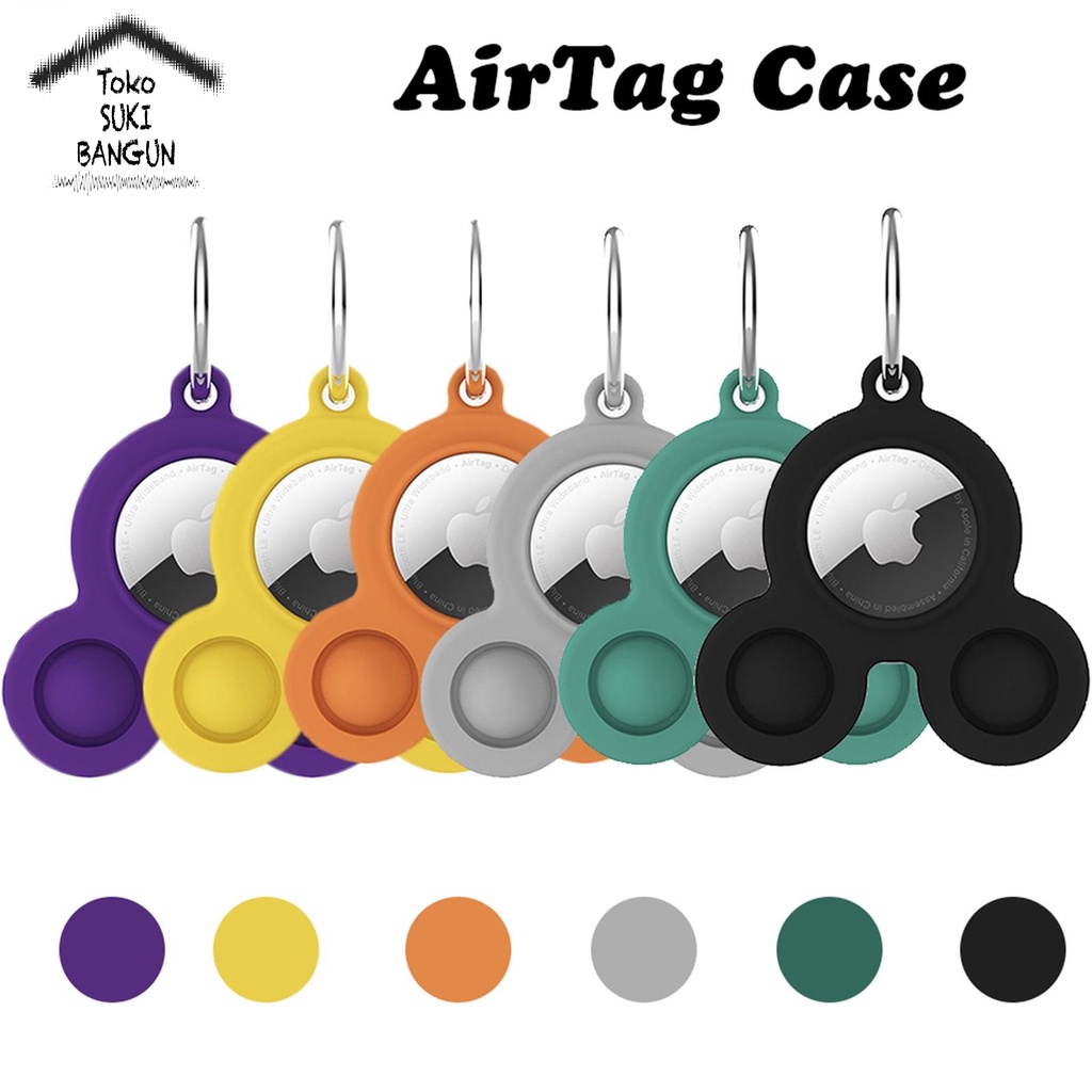 Casing Apple AirTag Case Rubber Silicone MICKEY Ring Cover ATC-003