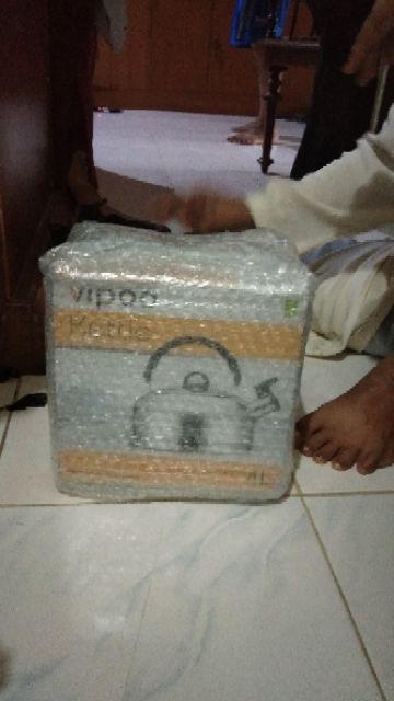 Teko Masak Pluit Kettle Stainless Fleco 3l 4l 5l [ Wajib Order Bubble ]