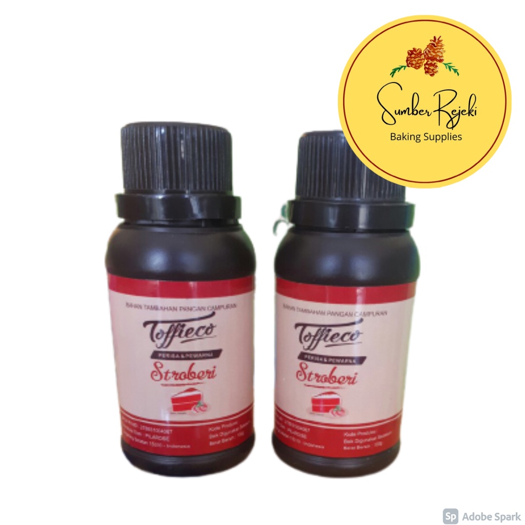 

Toffieco Pasta Strawberry / Stroberi 100 Ml