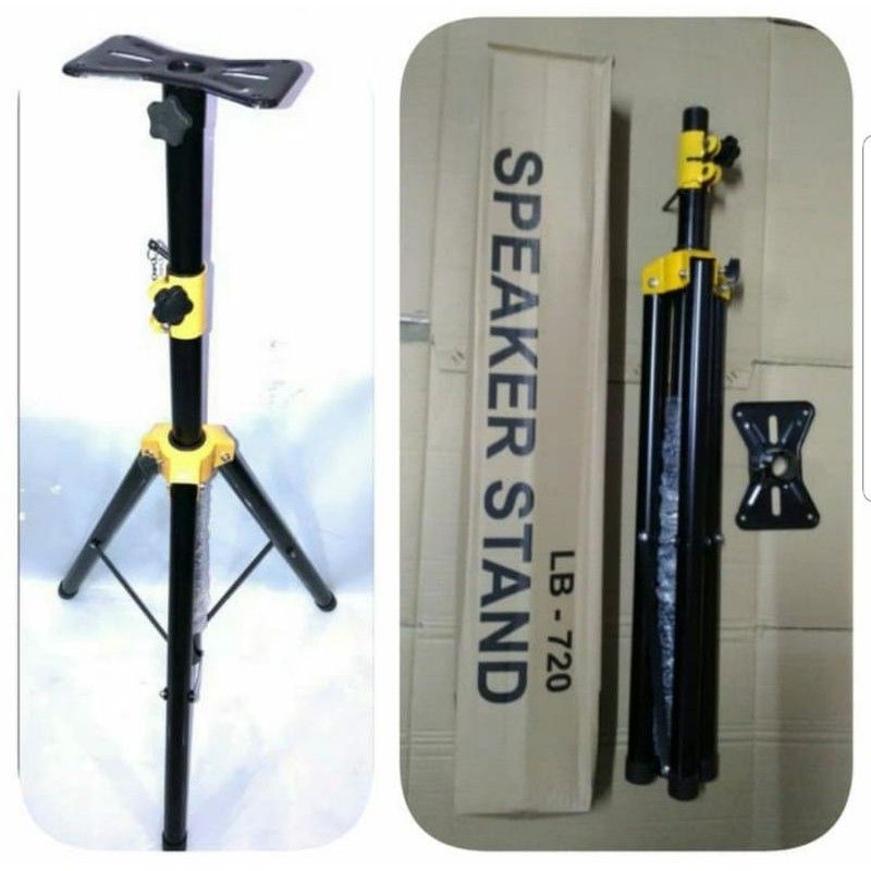 stand speaker LB 720 lb720 bahan full besi