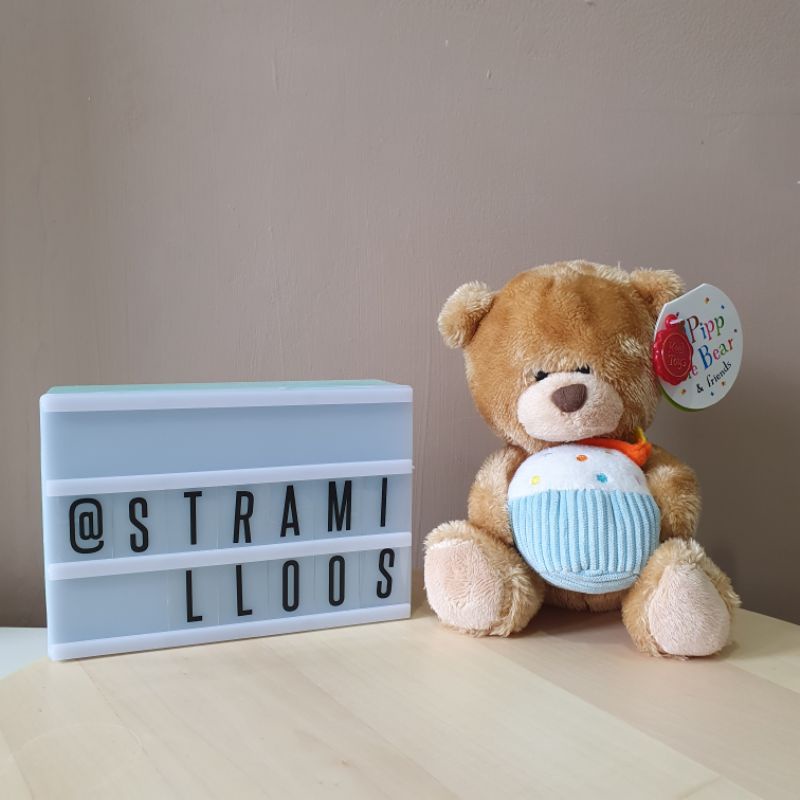 BONEKA TEDDY BEAR PIPP AND FRIENDS ORIGINAL KEEL TOYS BIRTHDAY ULANG TAHUN HADIAH