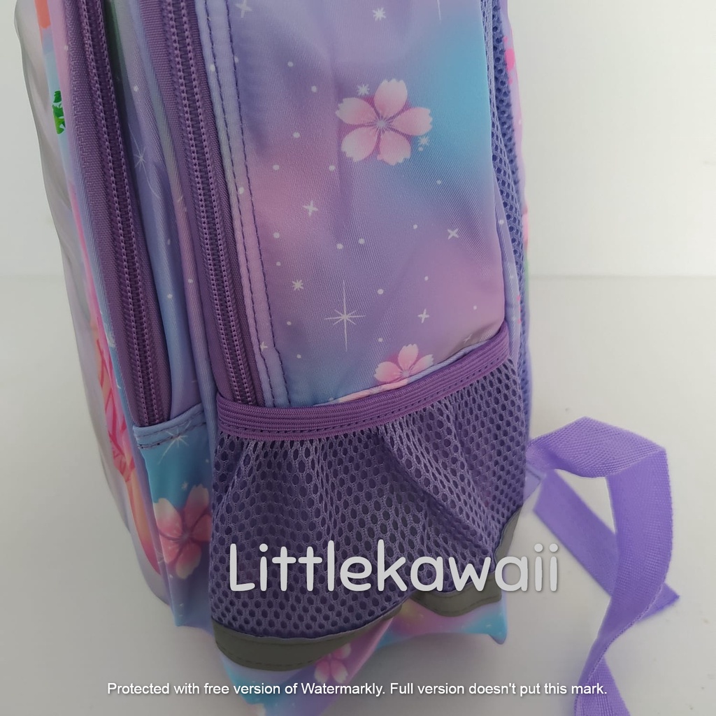 LK/Tas Ransel Sekolah Anak Emboss Hardcase Unicorn Frozen Superhero Avengers M PAUD TK SD Import