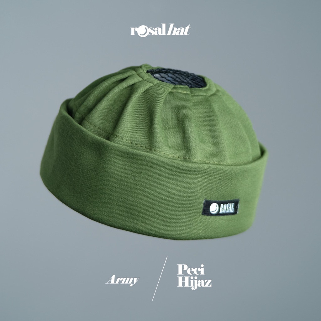 Peci Mesir Hijaz By Rosal Rompi Solat Topi Pria Dewasa Peci Ijazi Bahan Polos