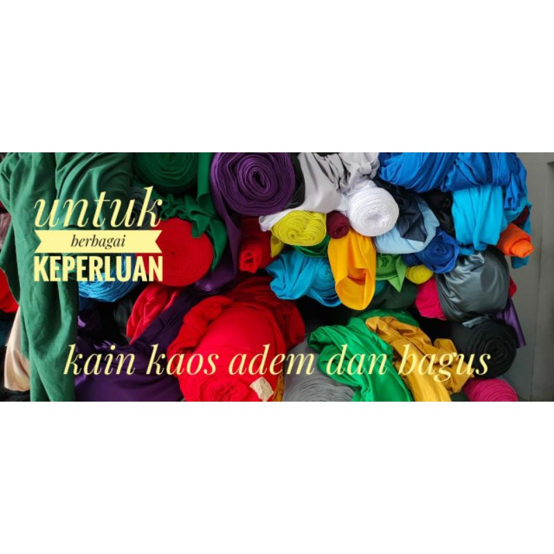 jual kain semi katun S30 / bahan gamis persetengah meter