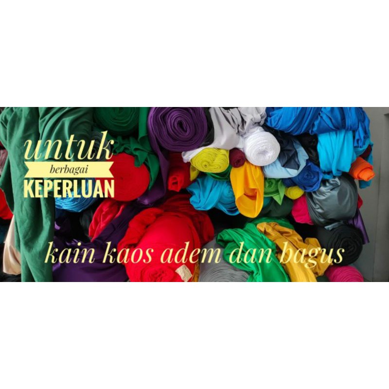 jual kain semi katun S30 / bahan gamis persetengah meter