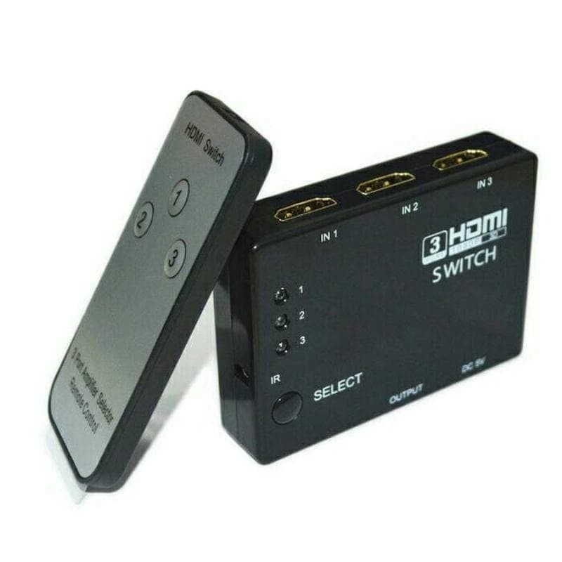 HDMI Switch 3 Port with Remote