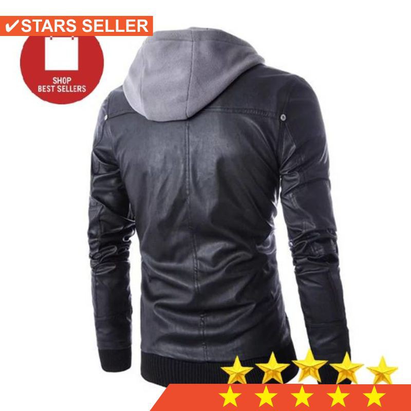 HIJAU PINK MUDA BESAR KECIL ANAK SEKOLAH JUMBO XXXL   JaketKulit pria hoodie slim fit list merah