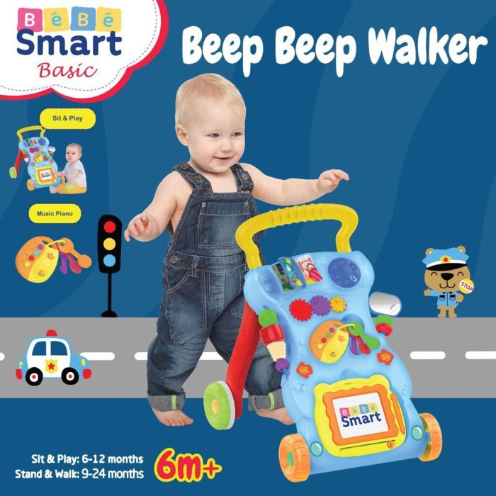 Makassar ! Walker Basic Beep Beep Bebe Smart