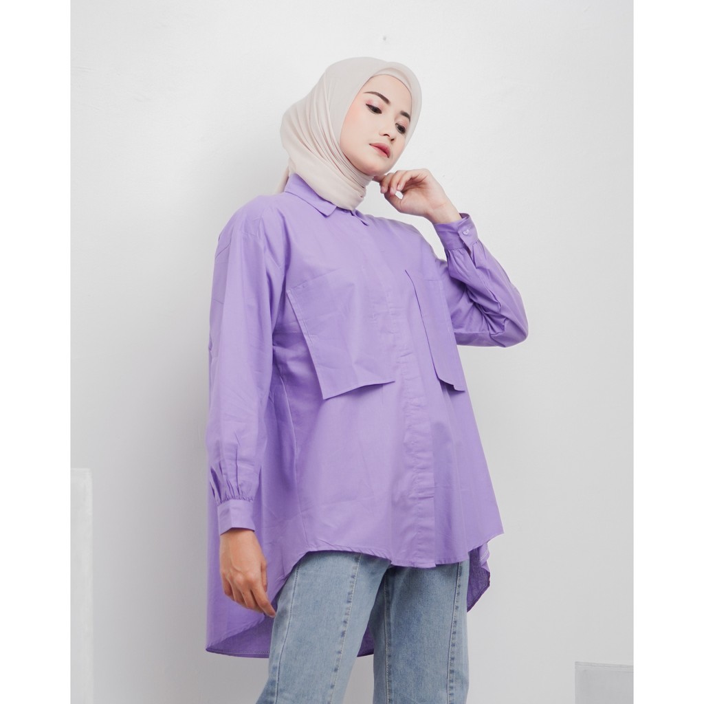 KALINA SHIRT-Lilac