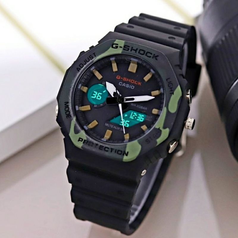 TERVIRAL GA2100 JAM TANGAN PRIA TERLARIS ANTI AIR FASHION