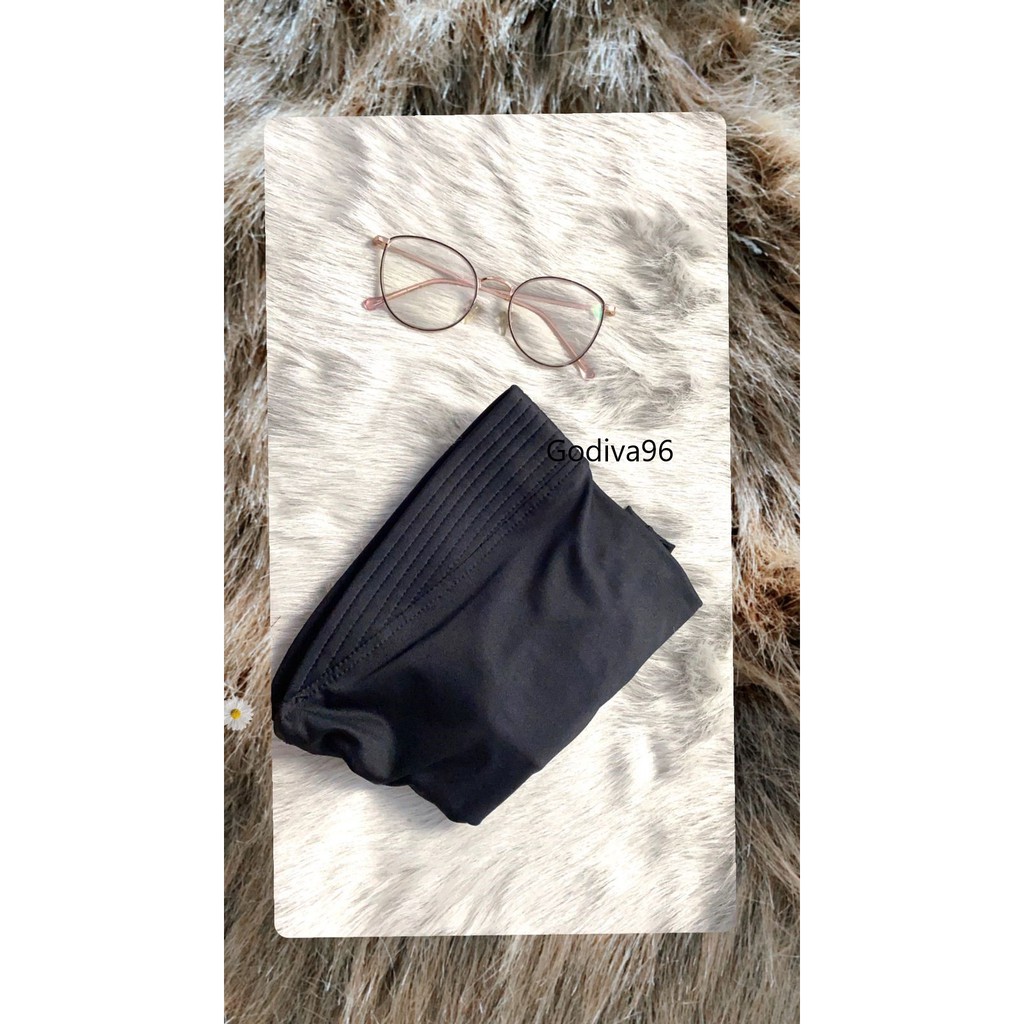 Godiva96 - JILBAB VOLLY SPORT OLAHRAGA / HIJAB INSTAN SPORT / OLAH RAGA MEDAN-VOLLY. Hitam