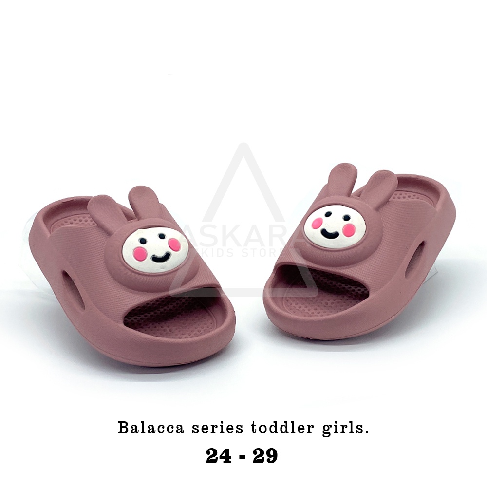 AKS - Sandal Anak Perempuan Selop / Kokop Model Karakter Bunny Lucu