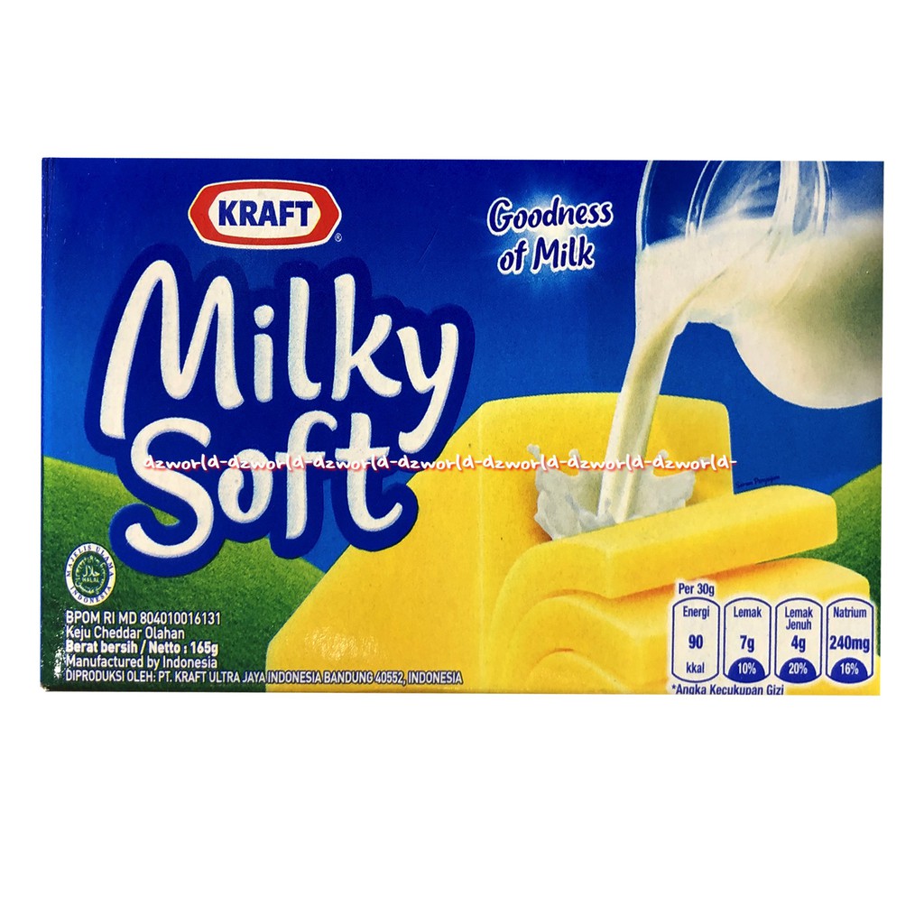 Kraft Milky Soft Cheese Keju Susu Lembut Untuk Semua Makanan 165gr