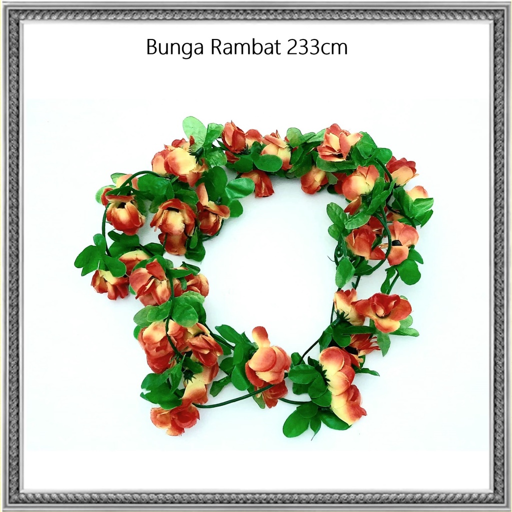 Bunga Rambat/Bunga Hiasan/Bunga Gantung 233cm