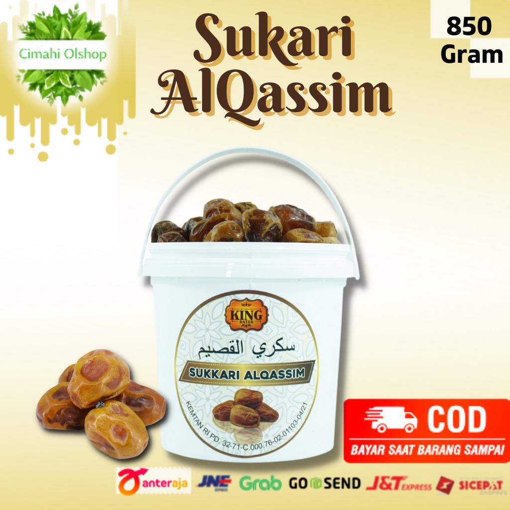 Jual Kurma Sukari Ember 800gr Al Qassim Original Sukari Ember Indonesiashopee Indonesia 4979