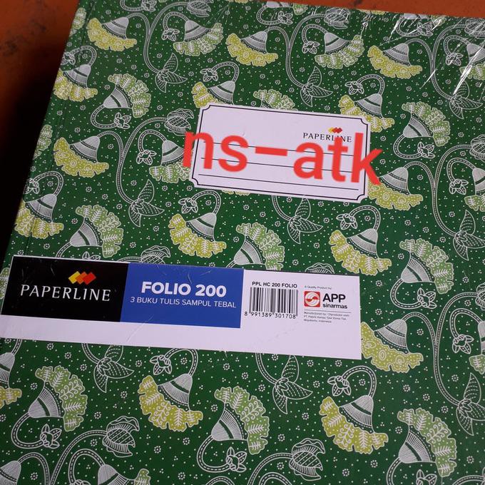 

Buku Tulis Isi 200 Size Folio. Cococakesale88