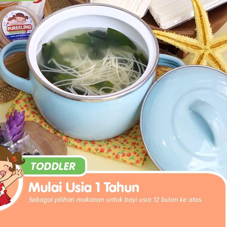 Pureeland Sup Misoa / Baby Noodle Soup / MPASI Bayi Organik / Bumbu MPASI / Makanan Bayi