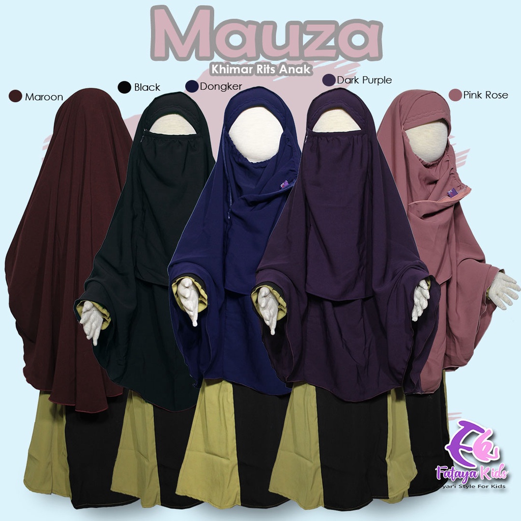 FATAYAHIJAB Mauza khimar Rits Cadar safar tanpa purdah anak
