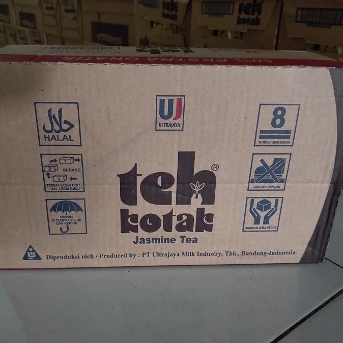 

(BISA COD) teh kotak ultra jaya 1 dus isi 24 NEW Kode 251