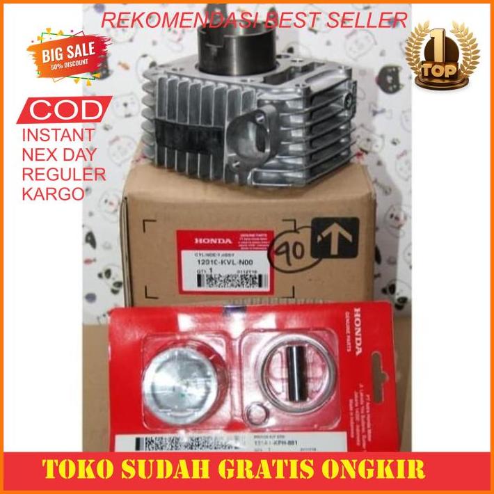 Sparepart Mobil Blok Seher Karisma Supra X 125 Dan Piston Kit Ori Ahm