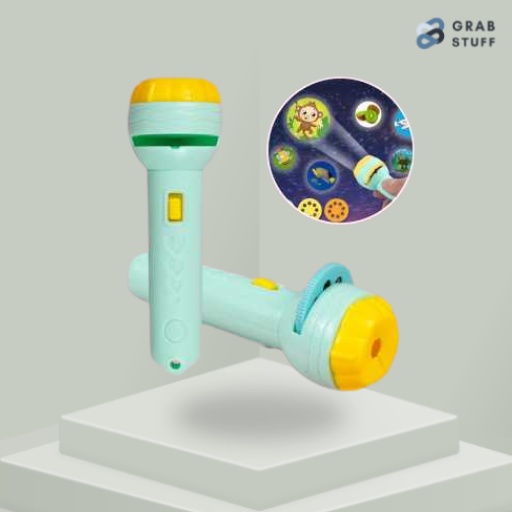 Senter Lampu Proyektor Mainan Anak / Senter Bergambar Mainan Edukasi Anak Senter Proyektor Gambar / 