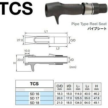 MPT.29My22ᴵ– REEL SEAT BC / OVERHEAD FUJI TCS-SD 18