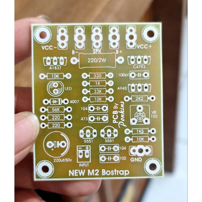 PCB New M2 bostrap fiber fr4