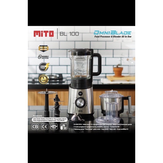 BLENDER MITO BL100 MITO OMNI BLADE