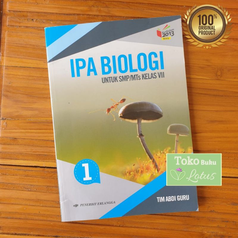 IPA Biologi SMP Kelas 7 / Buku Erlangga Original / K 2013 Revisi