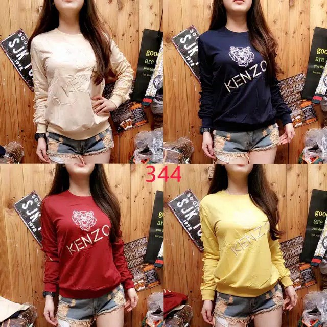 KAOS KENZO BORDIR MIX RENDA IMPORT