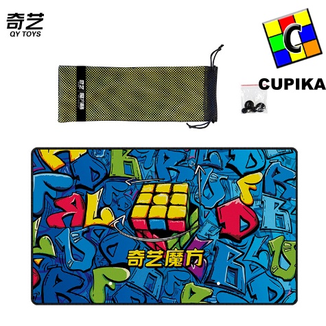 Rubik Mat Lucu Qiyi Qy Yj Moyu Besar Mouse Pad TRIBAL Colorfull cube