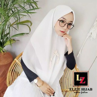 ELZIE HIJAB | JILBAB INSTAN RENDA JILBAB SEGI EMPAT