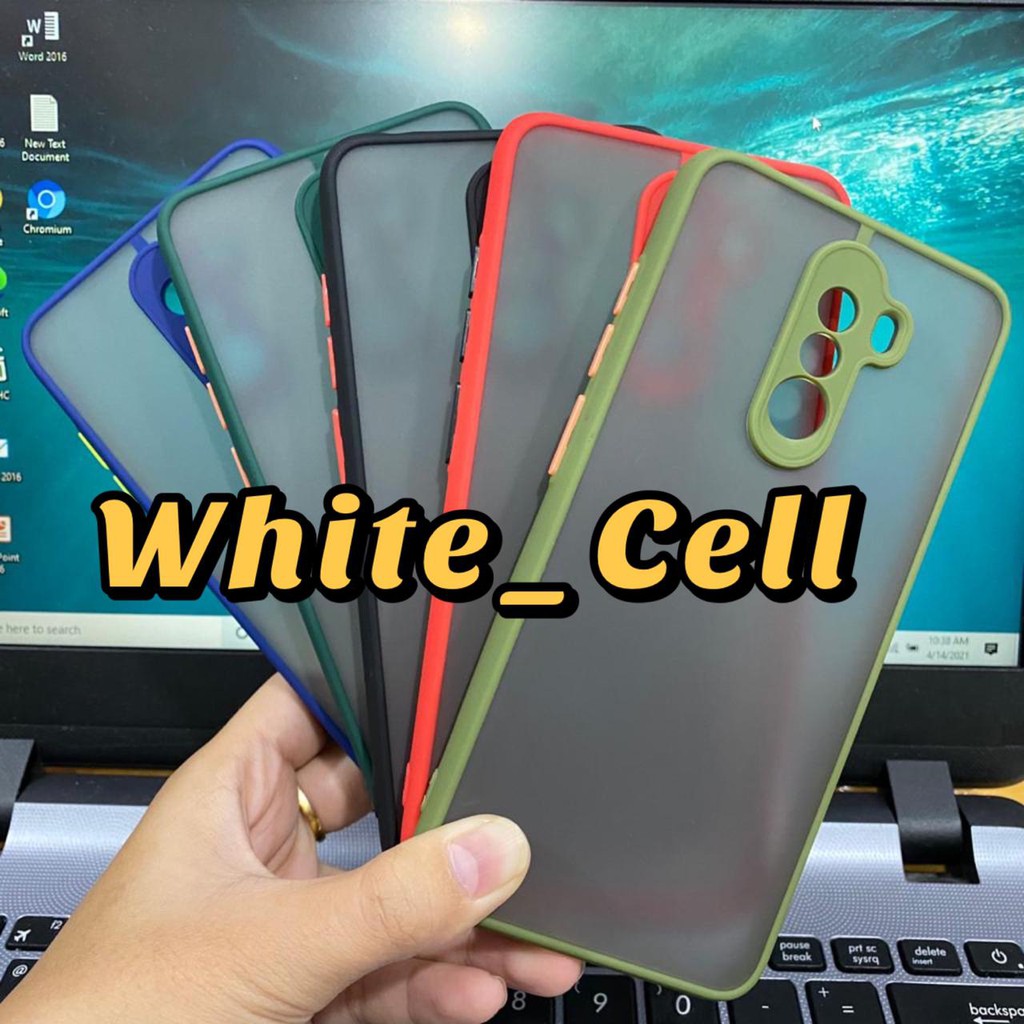 XIAOMI POCOPHONE F1 Case Dove Matte Mychoice Slim Case Fuze Macaron