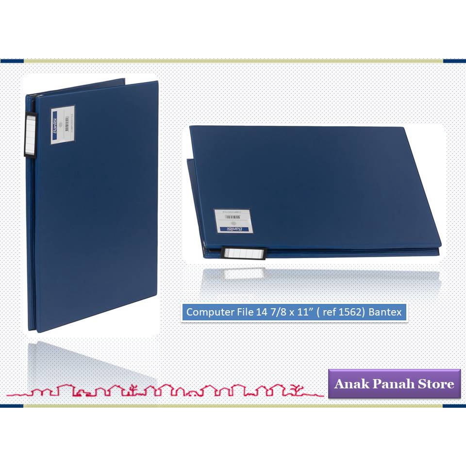 

Computer File Ukuran Besar Merk Bantex 1562 Warna Biru