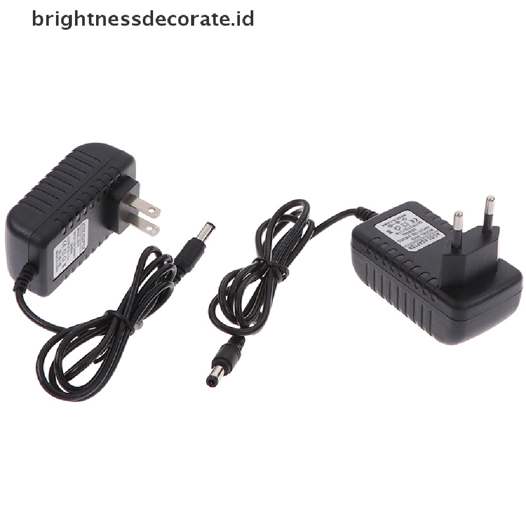 Adapter Power Supply Charger Konverter Dc 3v 1a Ac Plug Eu 5.5mm X 2.1mm