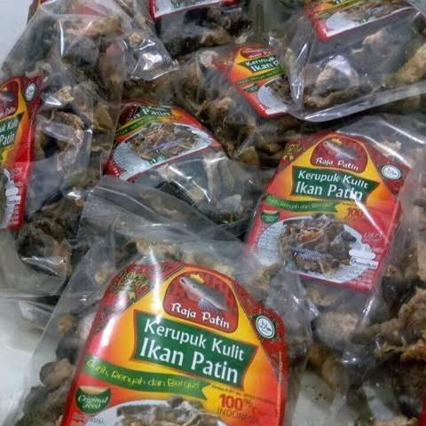 

✨COD✨ Paket Hemat Kerupuk Kulit ikan patin 4pcs - Original 4pcs