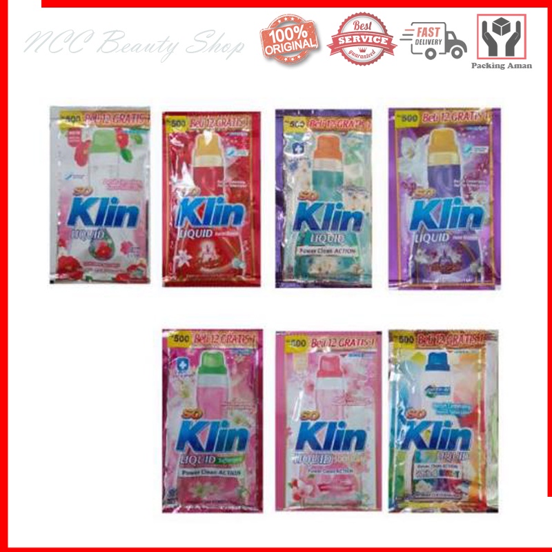 * NCC * So Klin Liquid Softergen Deterjen Cair SoKlin Konsentrat Pewangi dan Pelembut Pakaian Anti Bau Dan Apek