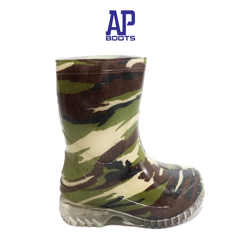 AP Boots Kids ARMY / Sepatu Boot Anak Unisex Karakter Doreng