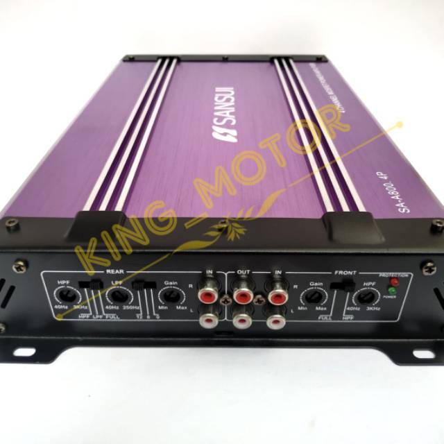 Power Amp 4Ch Sansui SA-A800.4P