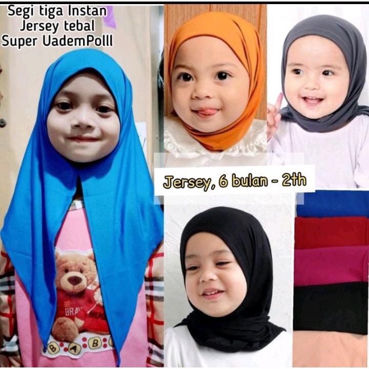 JILBAB BAYI SEGI TIGA INSTANT