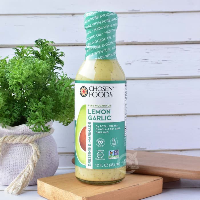 

Promo Chosen Foods Lemon Garlic Dressing and Marinade 355 ML