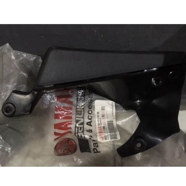 Inner air Panel Sayap Dalam Kiri atas YAMAHA Scope MX Jupiter MX New kiri Hitam ORIGINAL 1S7-F137U-0
