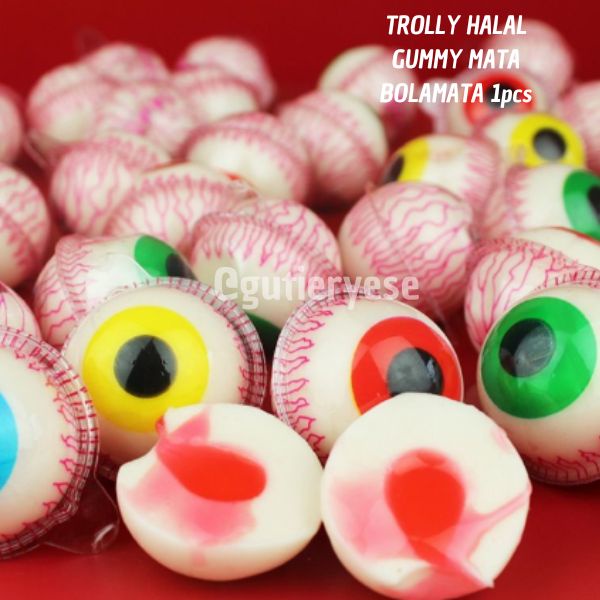 ✅ [PROMO JULYY] PERMEN VIRAL PLANET GUMMY HALAL MATA AA158 | TROLLY GUMMY JELLY ASLI PALNET AEYE | P