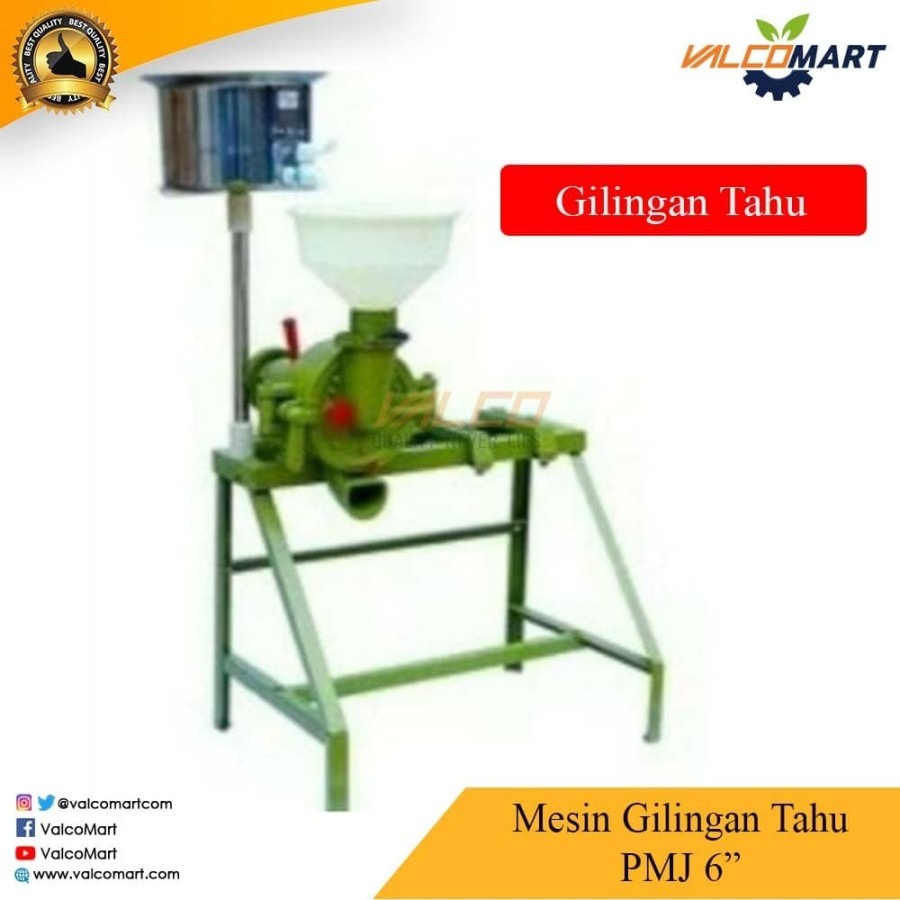 Mesin Gilingan Tahu PMJ 6" Gilingan Tahu
