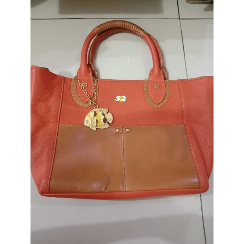 Preloved Tas Bonia Hand Bag Shoulder Bag